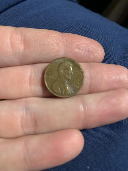 1983 D copper Lincoln penny