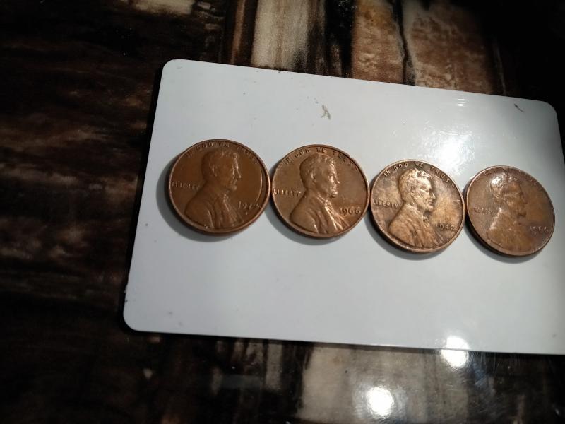 Some old pennies that I think might be…