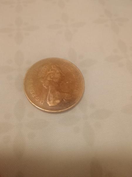 Queen Elizabeth coin 1971 new pence