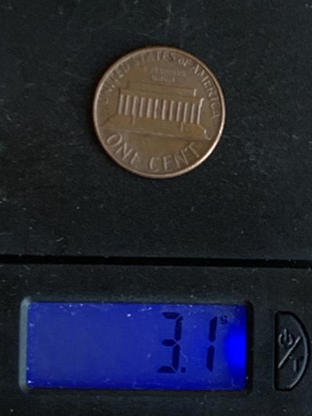 1982 D Lincoln Copper Small Date Weighing 3.1 grams I&hellip;