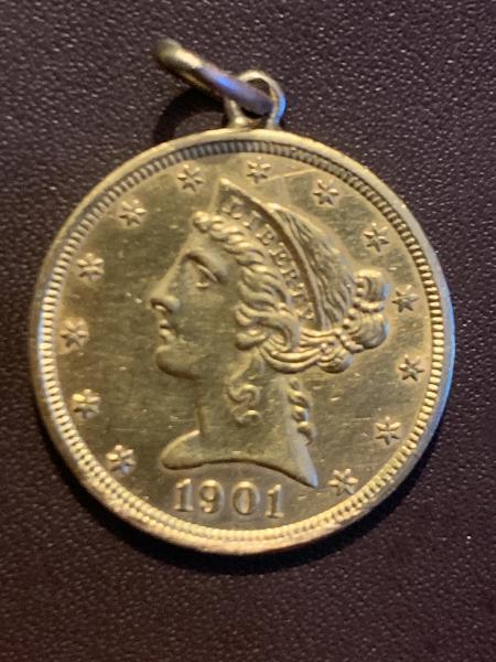 I have a rare 1901 gold coin i&hellip;