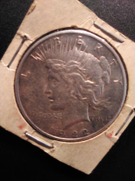 1922 silver dollar. Says trvst instead of trust. Has a&hellip;