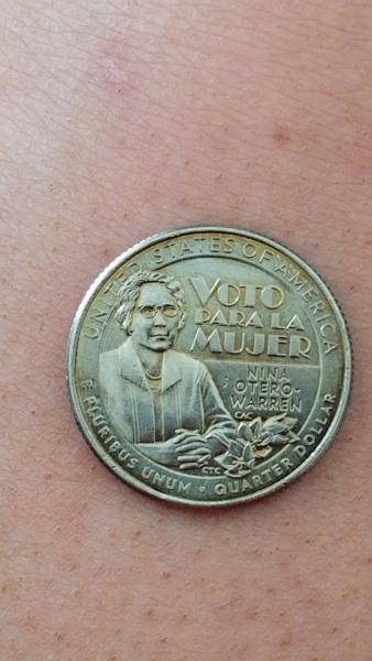 2022 P nina otero warren quarter shines gold.…