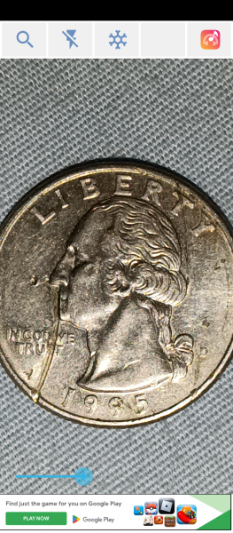 IN GOD WE TRUST looks to say IN COD WETRUST