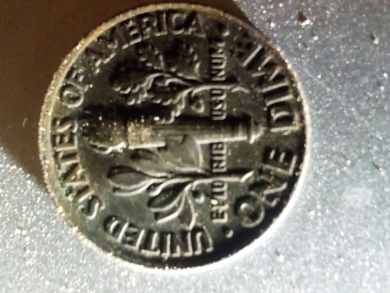 2001 dime looks to me like it has…
