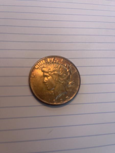 1925 Silver dollar