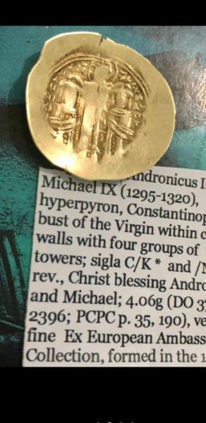 Byzantine gold coin needing it sold but can't find anyone&hellip;