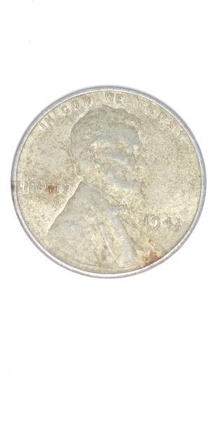 1943 steel wheat penny