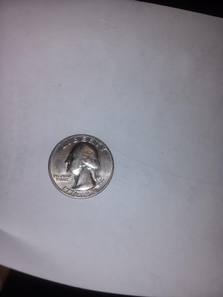 Liberty quarter 1776-1976 minted circulated drummer on reverse