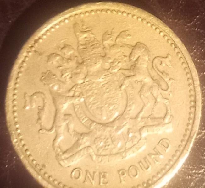 This coin when you're looking at it straight on with&hellip;