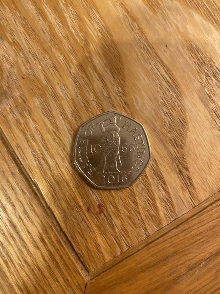 Battle of Hastings 50p