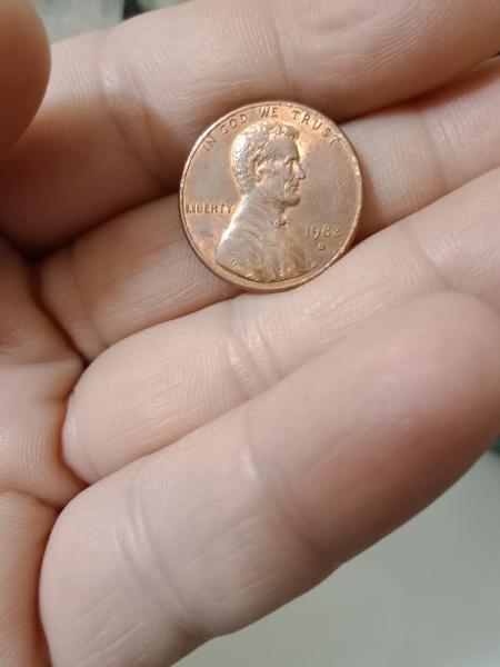 1982 d penny with die error. Not sure&hellip;