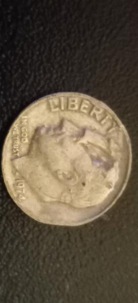 1973 U.S. Dime Error on head and another…