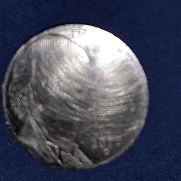 US Nickel 2012 with printing error