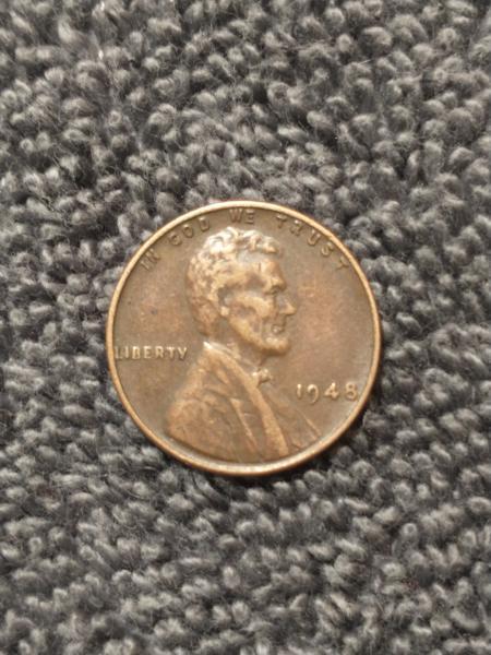 1948 US penny has error can you tell…