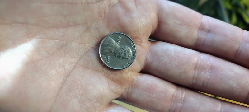 1976 D Aluminum penny that was given to&hellip;