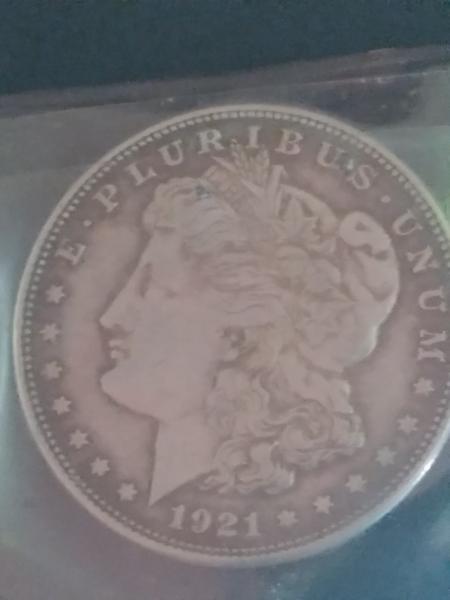 1921 S Morgan Silver Dollar