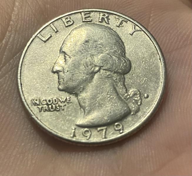 “In” on in god we trust and the mint mark&hellip;