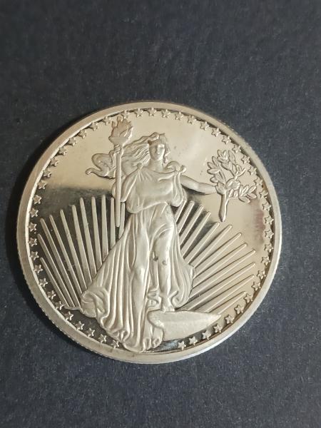 .999 pure silver coin