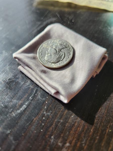 One dollar coin p marked R in face&hellip;
