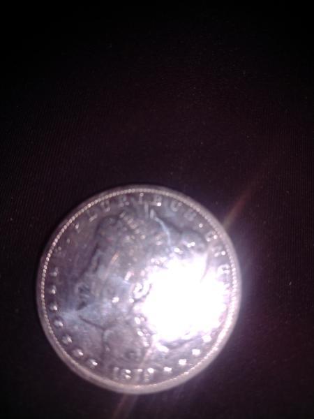 1922 silver dollar and 1879 silver dollar