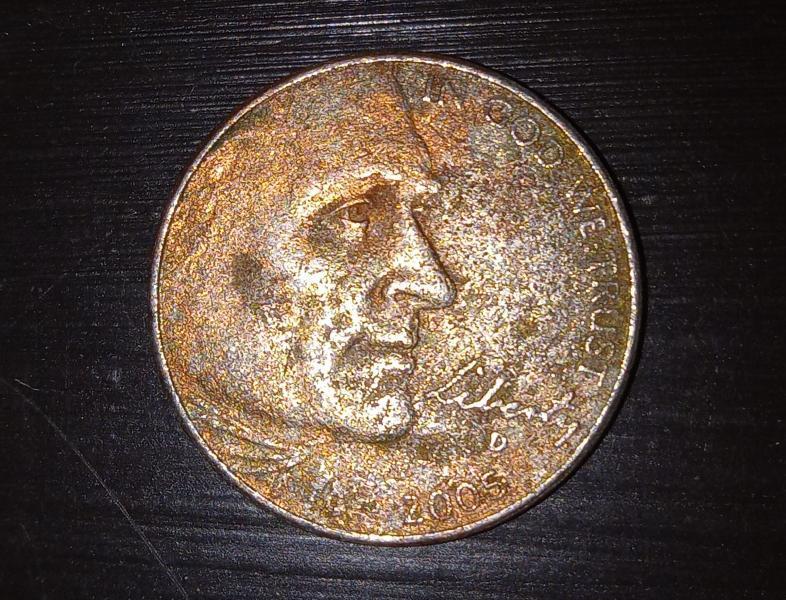 2005 D Bisson nickel? I found this nickel…