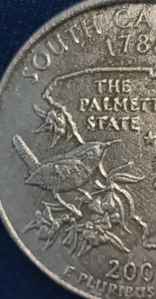 2000 D South Carolina State Quarter. I began collecting coins&hellip;