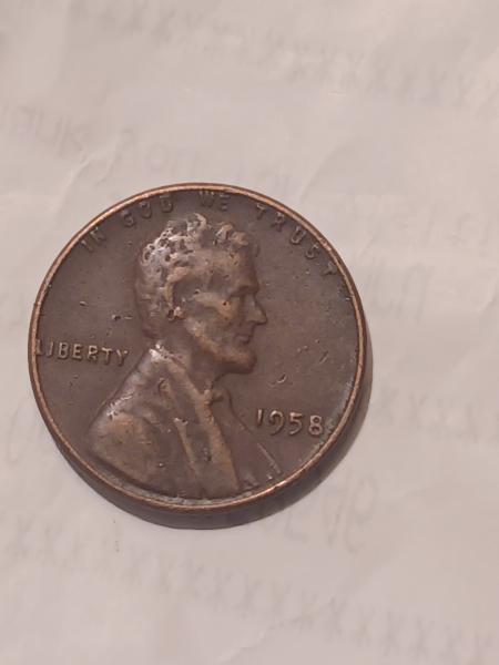 1958 penny