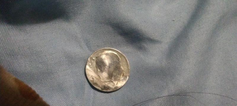 Three coins, a dime and two nickels. Fine&hellip;