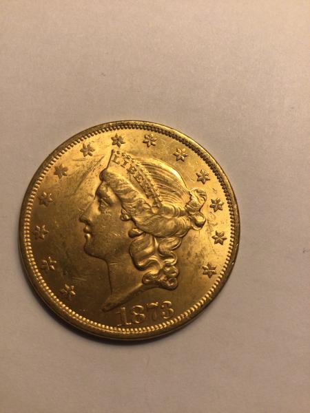1873 20 dollar piece