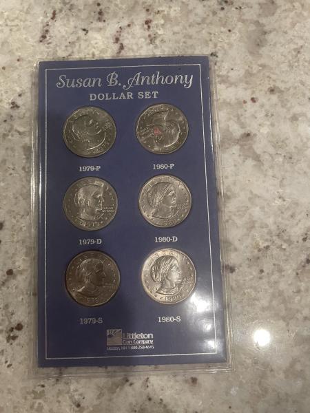 Susan B Anthony coin collection