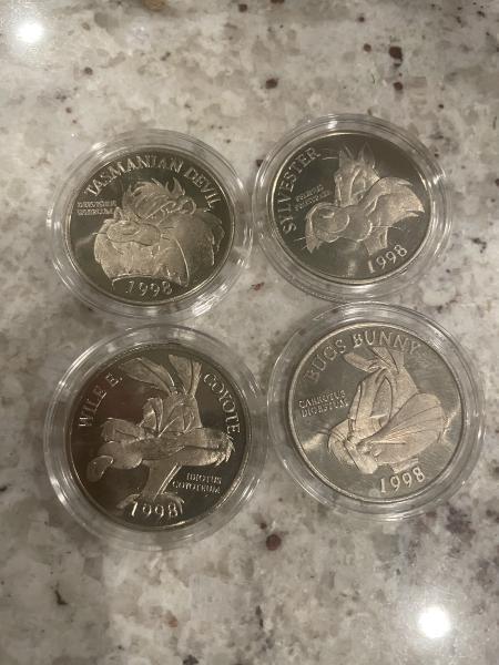Looney Tunes silver coin collection