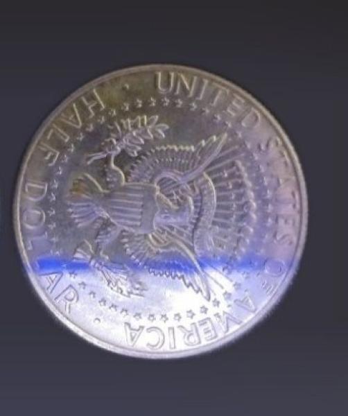1955 whet penny, two 1967 Kennedy half dollars,…