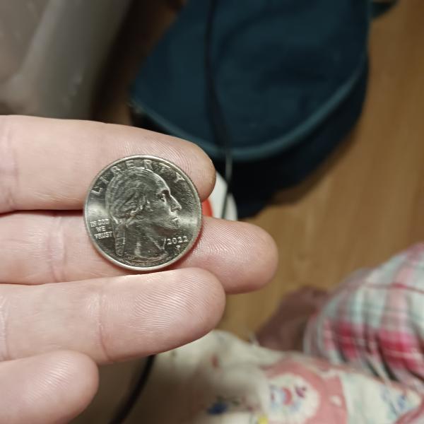 2022P quarter with a half dollar reverse