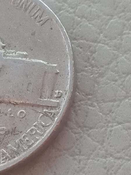 1955 nickel D mint mark looks like matey&hellip;