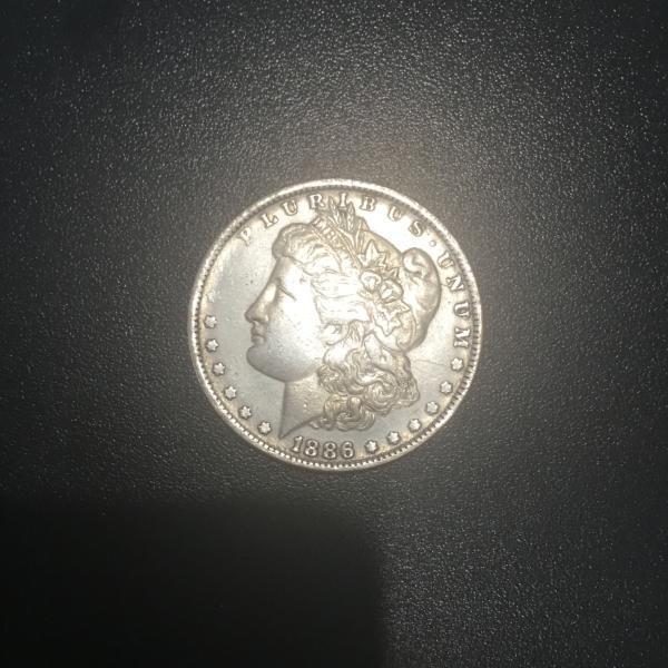 1886 silver penny with cc mint mark and…