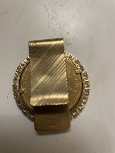 1. 1879 $20 gold money clip. 2. 50 pesos 1821&hellip;