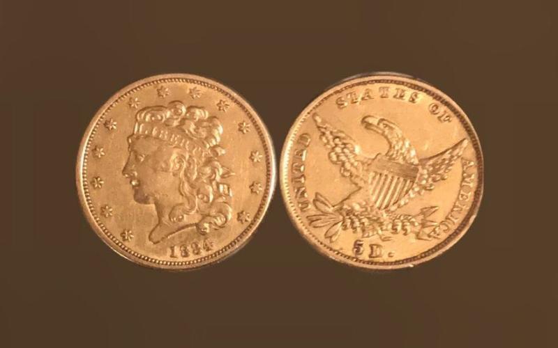 1834 5dollar , I inherited a coin collection and this&hellip;