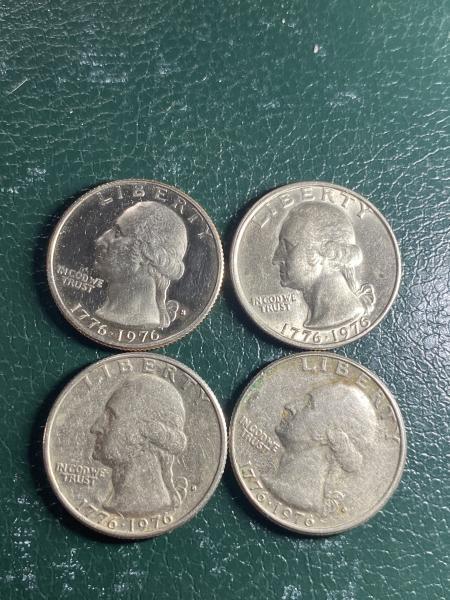 1976 bicentennial quarters 1 s mint mirror like…