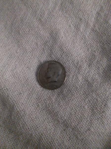 It's 1974 D half dollar in very good…