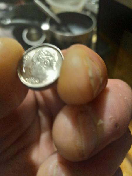 2017 p dime smooth edge deeper rim slightly&hellip;