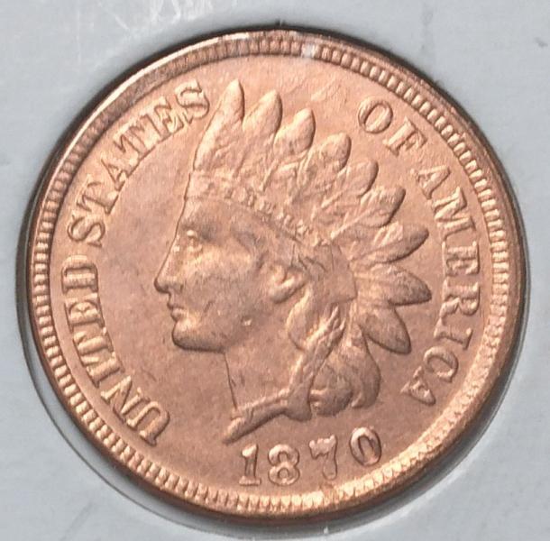 1870 indian head penny just having a problem with grading&hellip;