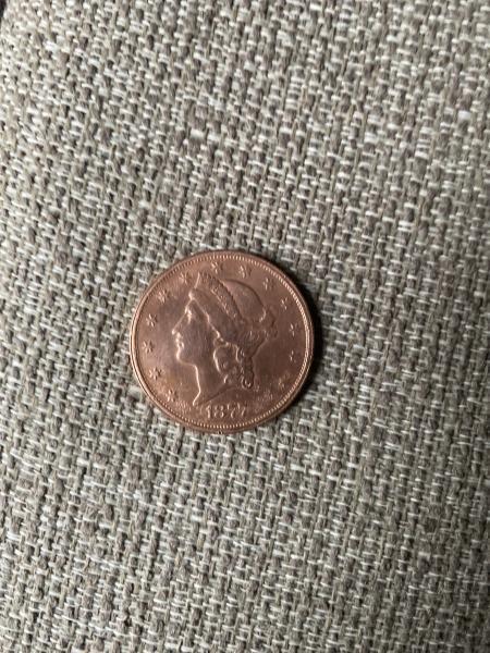 1877 twenty dollar coin