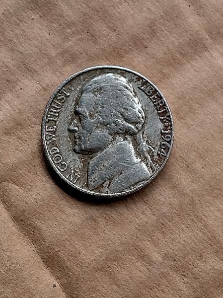 1964D nickel