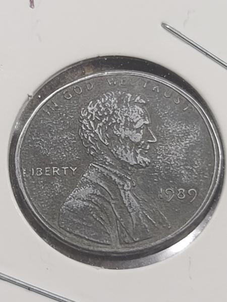 1989 1 cent piece cannot find a mint mark. This&hellip;