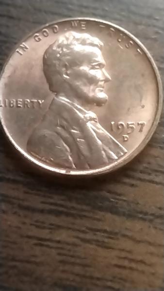 1957 D DDO penny