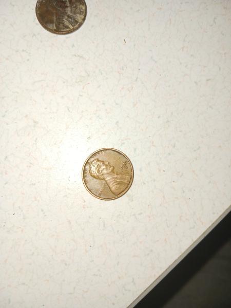 1971 s penny I believe with errors