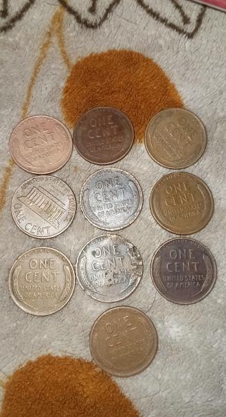 1944 D penny's