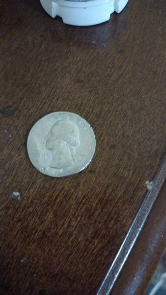 It is a 1974 United States quarter which…