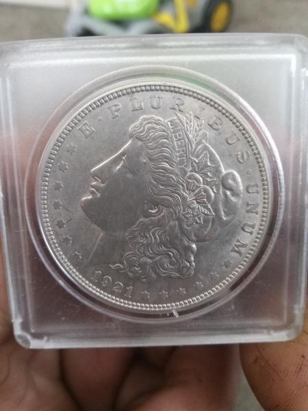 1921 sliver dollar